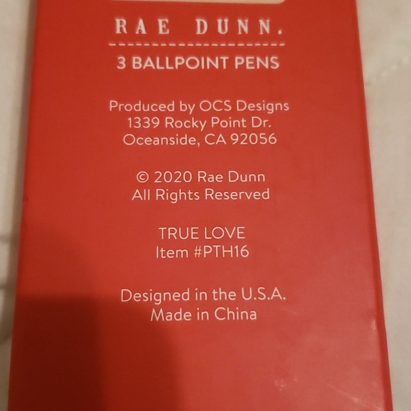 Rae Dunn Pen Set - Picture 3 of 3